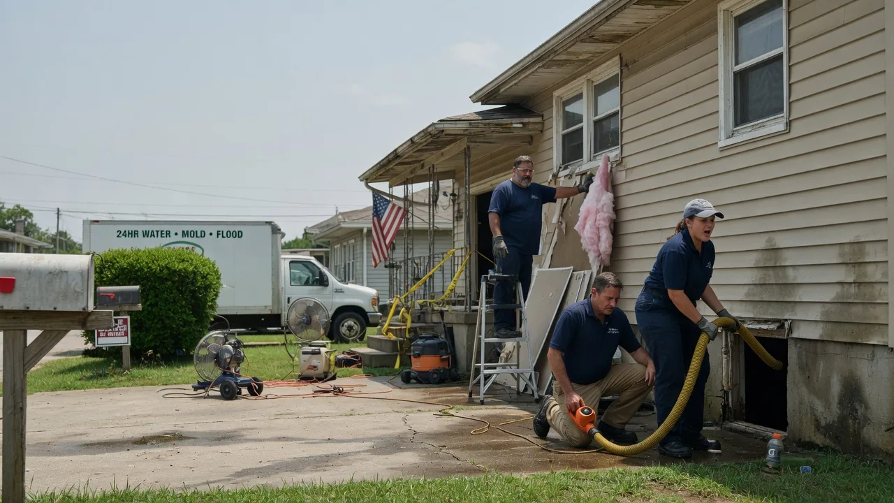 Water Damage Repair in Pigeon Forge, TN near me